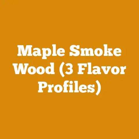 Maple Smoke Wood (3 Flavor Profiles)