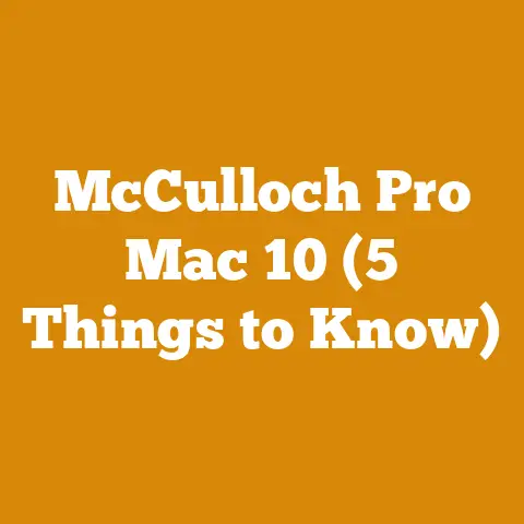 McCulloch Pro Mac 10 (5 Things to Know)