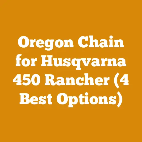 Oregon Chain for Husqvarna 450 Rancher (4 Best Options)
