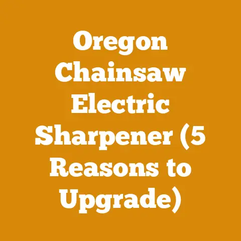 Oregon Chainsaw Electric Sharpener (5 Reasons to Upgrade)