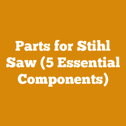 Parts for Stihl Saw (5 Essential Components)