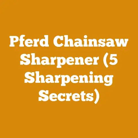 Pferd Chainsaw Sharpener (5 Sharpening Secrets)