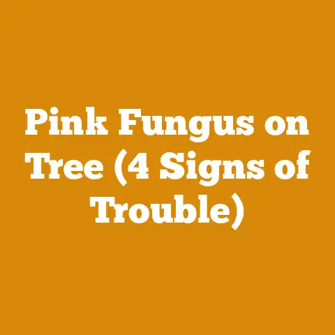 Pink Fungus on Tree (4 Signs of Trouble)
