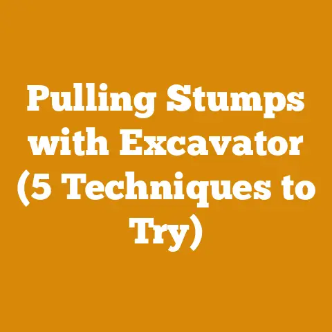 Pulling Stumps with Excavator (5 Techniques to Try)