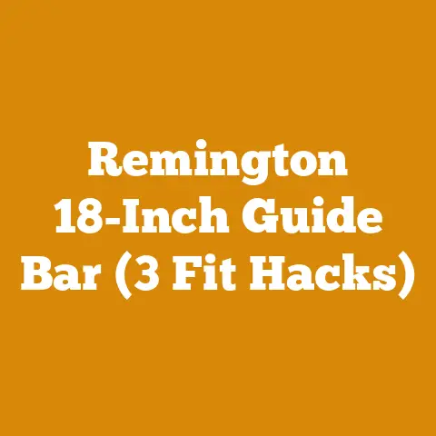 Remington 18-Inch Guide Bar (3 Fit Hacks)