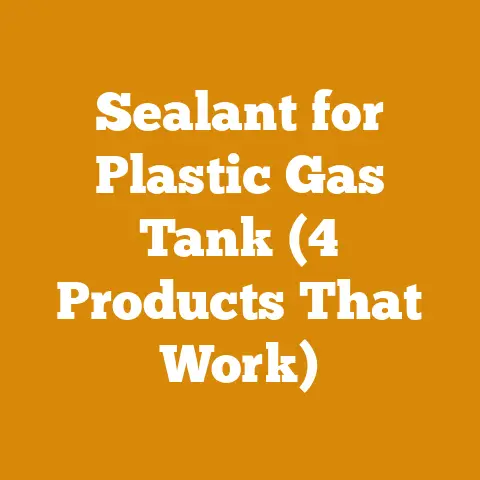 Sealant for Plastic Gas Tank (4 Products That Work)