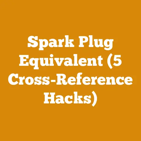 Spark Plug Equivalent (5 Cross-Reference Hacks)