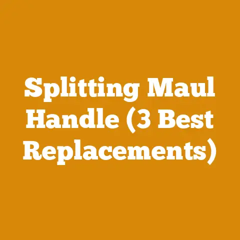 Splitting Maul Handle (3 Best Replacements)