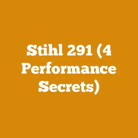 Stihl 291 (4 Performance Secrets)