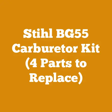 Stihl BG55 Carburetor Kit (4 Parts to Replace)