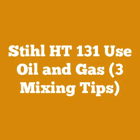 Stihl HT 131 Use Oil and Gas (3 Mixing Tips)