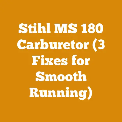 Stihl MS 180 Carburetor (3 Fixes for Smooth Running)