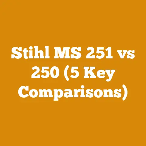 Stihl MS 251 vs 250 (5 Key Comparisons)