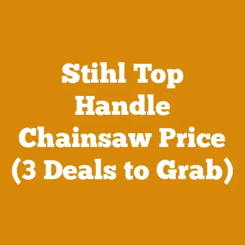 Stihl Top Handle Chainsaw Price (3 Deals to Grab)