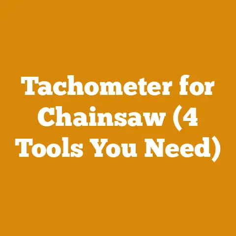 Tachometer for Chainsaw (4 Tools You Need)