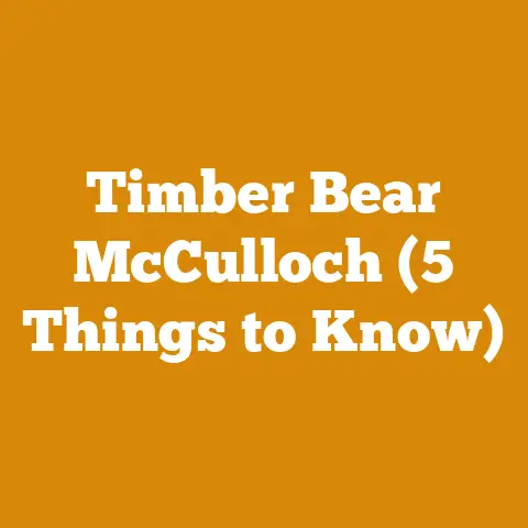 Timber Bear McCulloch (5 Things to Know)