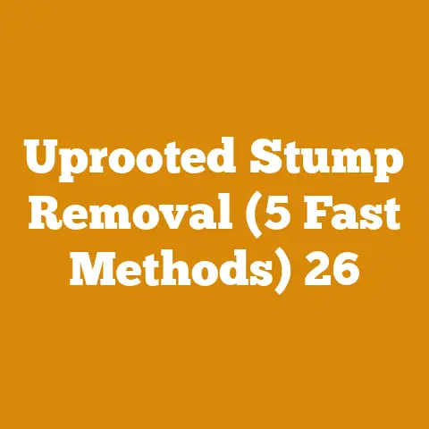 Uprooted Stump Removal (5 Fast Methods) 26