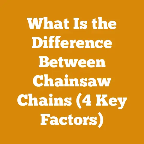 What Is the Difference Between Chainsaw Chains (4 Key Factors)