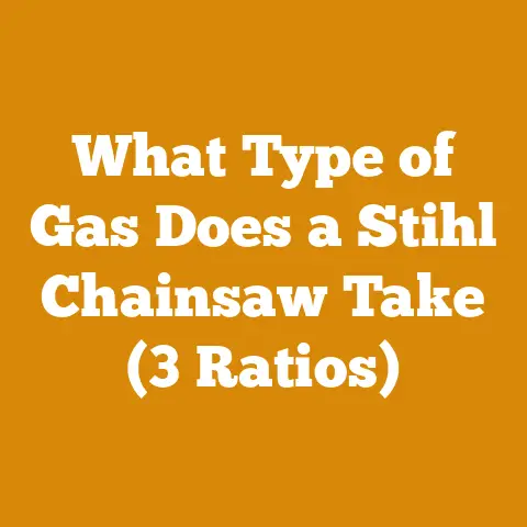 What Type of Gas Does a Stihl Chainsaw Take (3 Ratios)