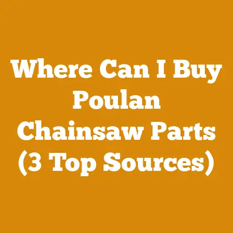 Where Can I Buy Poulan Chainsaw Parts (3 Top Sources)
