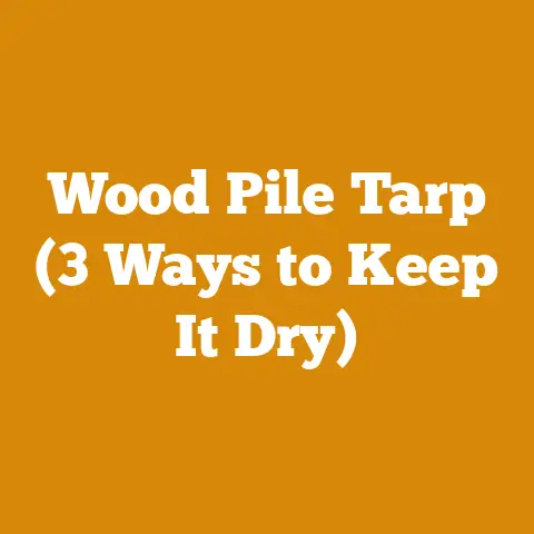 Wood Pile Tarp (3 Ways to Keep It Dry)