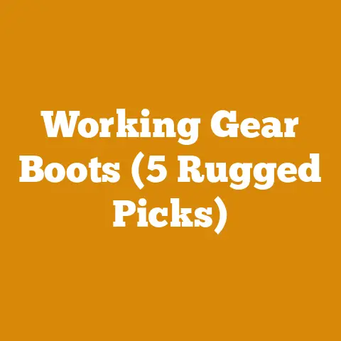 Working Gear Boots (5 Rugged Picks)