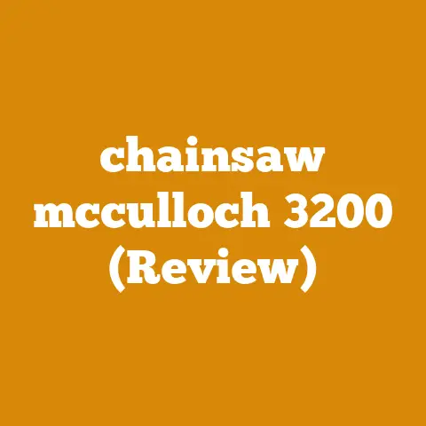 chainsaw mcculloch 3200 (Review)