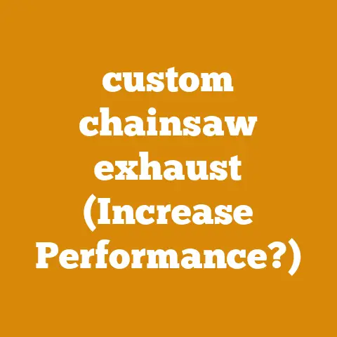custom chainsaw exhaust (Increase Performance?)