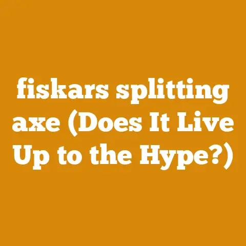 fiskars splitting axe (Does It Live Up to the Hype?)