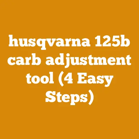husqvarna 125b carb adjustment tool (4 Easy Steps)