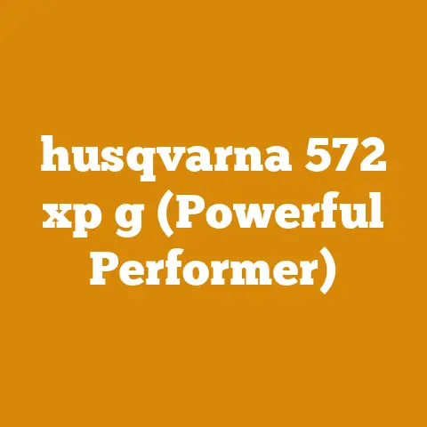 husqvarna 572 xp g (Powerful Performer)
