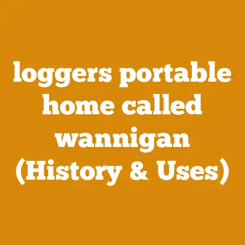 loggers portable home called wannigan (History & Uses)