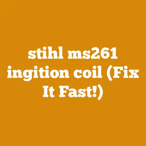 stihl ms261 ingition coil (Fix It Fast!)
