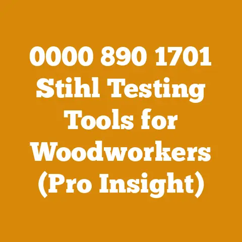 0000 890 1701 Stihl Testing Tools for Woodworkers (Pro Insight)