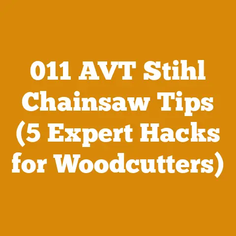 011 AVT Stihl Chainsaw Tips (5 Expert Hacks for Woodcutters)