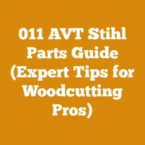 011 AVT Stihl Parts Guide (Expert Tips for Woodcutting Pros)