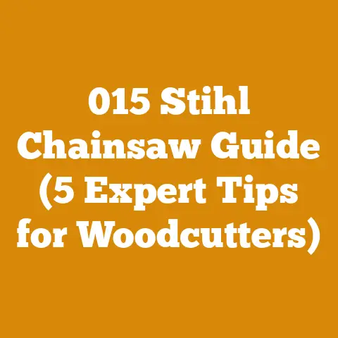 015 Stihl Chainsaw Guide (5 Expert Tips for Woodcutters)