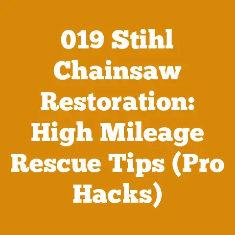 019 Stihl Chainsaw Restoration: High Mileage Rescue Tips (Pro Hacks)