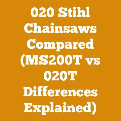 020 Stihl Chainsaws Compared (MS200T vs 020T Differences Explained)