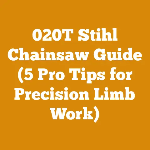 020T Stihl Chainsaw Guide (5 Pro Tips for Precision Limb Work)