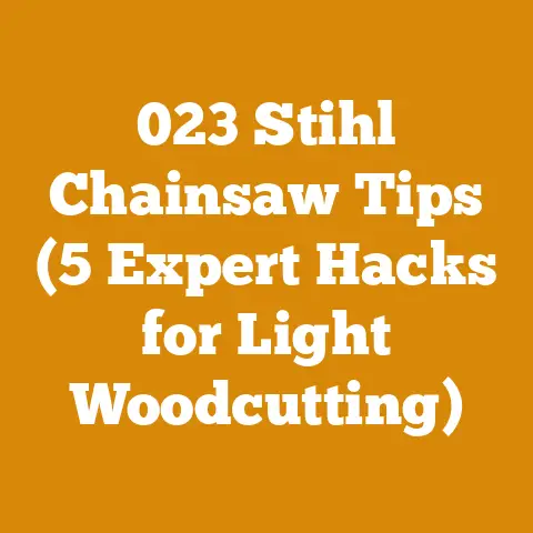 023 Stihl Chainsaw Tips (5 Expert Hacks for Light Woodcutting)
