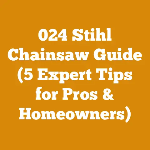 024 Stihl Chainsaw Guide (5 Expert Tips for Pros & Homeowners)