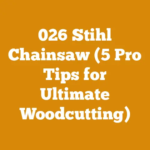 026 Stihl Chainsaw (5 Pro Tips for Ultimate Woodcutting)
