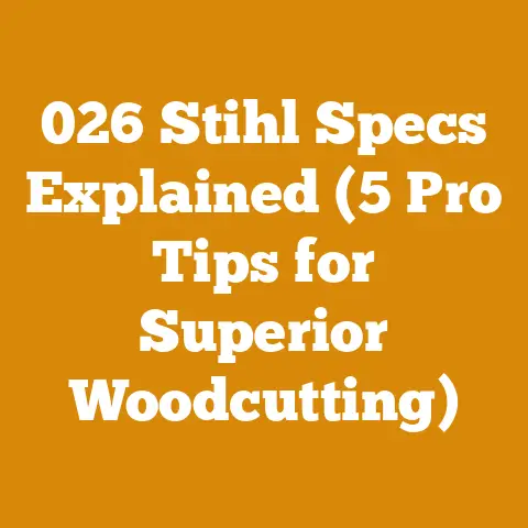 026 Stihl Specs Explained (5 Pro Tips for Superior Woodcutting)