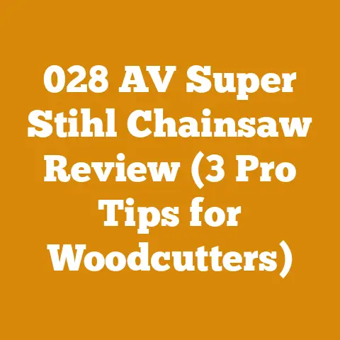 028 AV Super Stihl Chainsaw Review (3 Pro Tips for Woodcutters)
