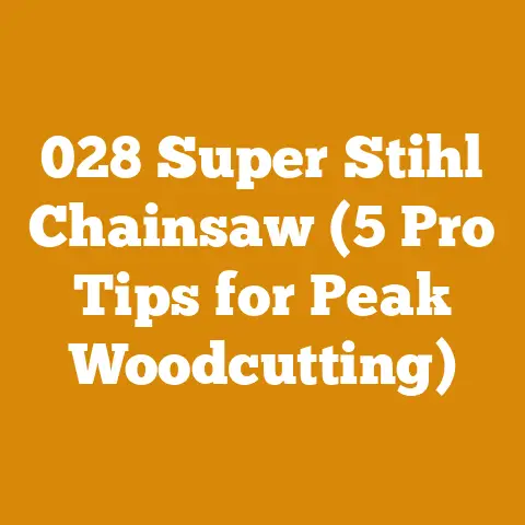 028 Super Stihl Chainsaw (5 Pro Tips for Peak Woodcutting)