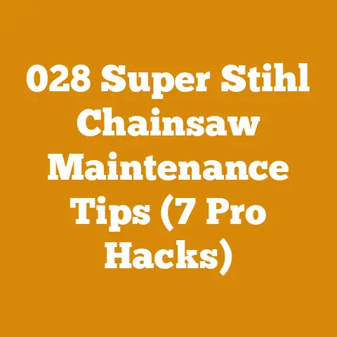 028 Super Stihl Chainsaw Maintenance Tips (7 Pro Hacks)