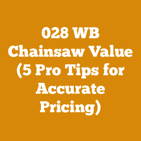 028 WB Chainsaw Value (5 Pro Tips for Accurate Pricing)