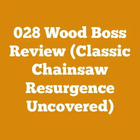 028 Wood Boss Review (Classic Chainsaw Resurgence Uncovered)