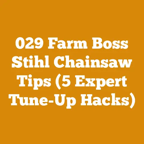 029 Farm Boss Stihl Chainsaw Tips (5 Expert Tune-Up Hacks)